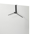 Wieszak na drzwi z czarnego metalu Trim Promocja