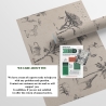 Tapeta vintage z motywem zwierząt safari, beżowa, do zagłówka łóżka Katalog