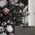 Tapeta kwiatowa do sypialni shabby chic Floreale Scura Sprzedaż