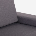 Rozkładana sofa 2-osobowa składana oszczędzająca miejsce z tkaniny Miranda Model