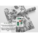 Elegancka tapeta w stylu retro biało-czarna do sypialni Nuvole Katalog