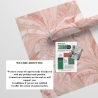 Elegancka, wyrafinowana tapeta do salonu Dżungla Tropikalna Różowa Stan Magazynowy