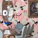 Elegancka i wyrafinowana tapeta samoprzylepna do salonu Aironi Rosa Sprzedaż