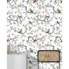 Tapeta kolorowa natura do kuchni pokoju dziecięcego Battito di Ali Katalog