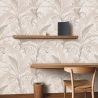 Elegancka tapeta kwiatowa do salonu Bosco Tropicale Beige Sprzedaż