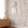 Elegancka tapeta kwiatowa do salonu Bosco Tropicale Beige Sprzedaż