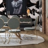 Nowoczesna orientalna tapeta samoprzylepna do salonu Aironi Neri Model