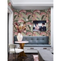 Tapeta ścienna w stylu jungle, elegancki kwiatowy wzór, Bosco Tropicale Rosa Katalog