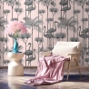 Różowe eleganckie samoprzylepne tapety ścienne do salonu Pellicani Sprzedaż