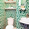 Samoprzylepna tapeta do nowoczesnych salonów Geometrica Verde Sprzedaż