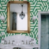 Samoprzylepna tapeta do nowoczesnych salonów Geometrica Verde Oferta