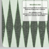 Tapeta zielona z geometrycznym wzorem vintage do salonu Chevron Sprzedaż