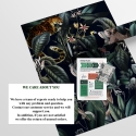 Tapeta ścienna do sypialni Jungle Giungla Botanica z motywem kwiatowym Wybór