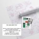 Tapeta kwiatowa z motywem zwierzęcym do pokoju dziecięcego Rosa Vittoriana Rabaty