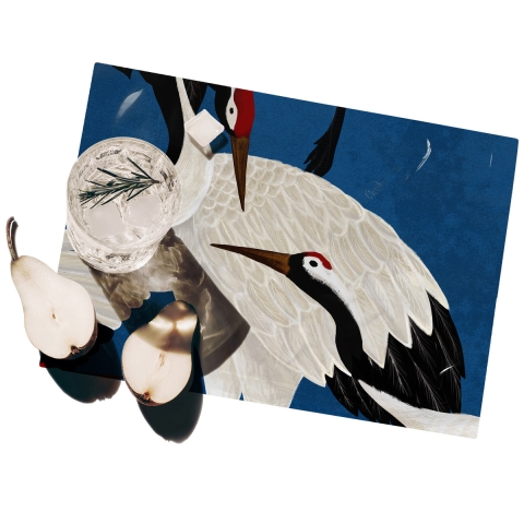 Zestaw 2 zmywalnych podkładek stołowych 42x30 cm Aironi Blu Promocja