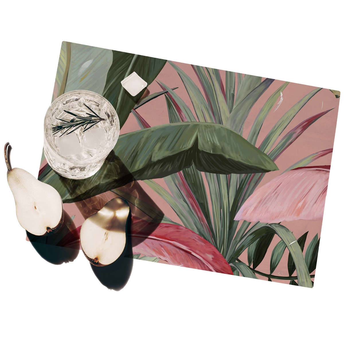 Zestaw 2 podkładek stołowych na śniadanie 42x30 Foresta Rosa Promocja Zestaw 2 podkładek stołowych na śniadanie 42x30 Foresta Rosa Promocja