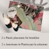 Zestaw 2 podkładek stołowych na śniadanie 42x30 Foresta Rosa Sprzedaż