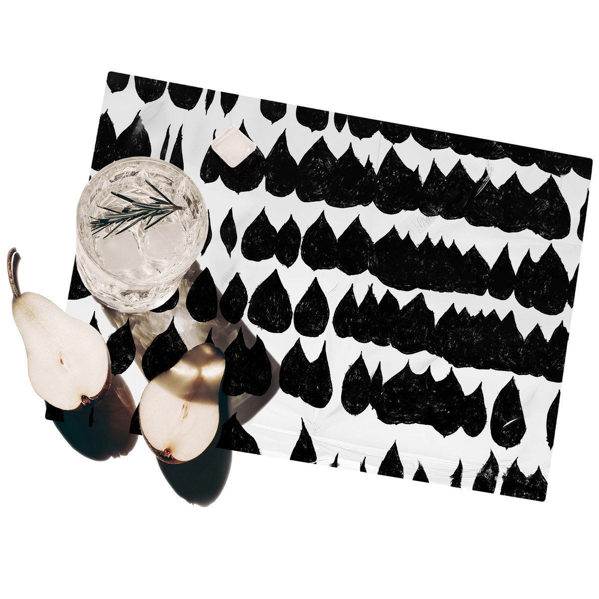 Komplet 2 nowoczesnych podkładek śniadaniowych 42x30cm Queen Promocja Komplet 2 nowoczesnych podkładek śniadaniowych 42x30cm Queen Promocja