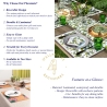 Zestaw 2 zmywalnych podkładek stołowych w stylu naturalnym Royal Garden Oferta