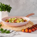 Zestaw garnków 6 części patelnia grillowa granit różowy Stonerose Oferta