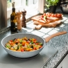 Wok aluminiowy nieprzywierający 28 cm imitacja kamienia Pierre Gourmet Sprzedaż
