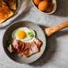 Patelnia 20cm nieprzywierająca efekt kamienia z pokrywką Pierre Gourmet Oferta
