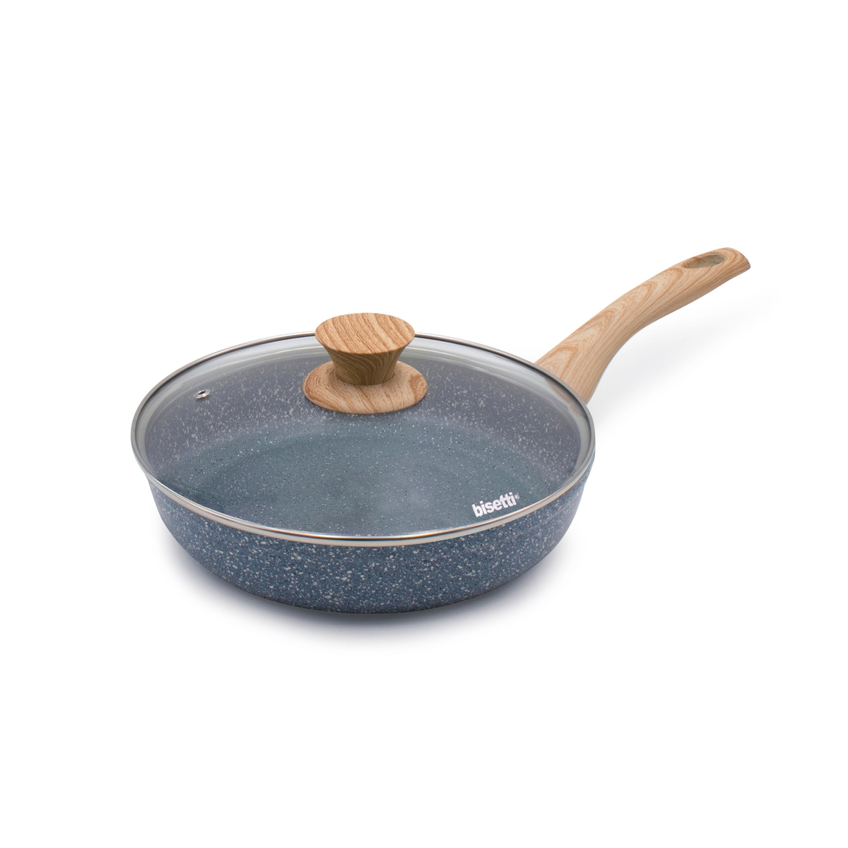 Patelnia nieprzywierająca 24 cm z efektem kamienia i pokrywką Pierre Gourmet Promocja Patelnia nieprzywierająca 24 cm z efektem kamienia i pokrywką Pierre Gourmet Promocja