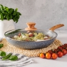 Zestaw 3 patelni z aluminium nieprzywierającego z pokrywką Pierre Gourmet Sprzedaż