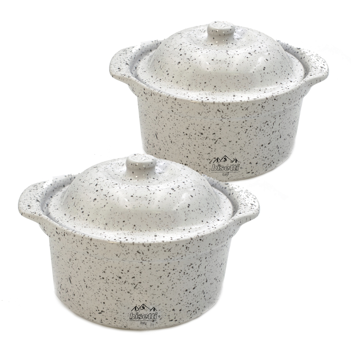 Zestaw 2 naczyń do zapiekania z ceramiki stoneware Bisetti Stonewhite Promocja Zestaw 2 naczyń do zapiekania z ceramiki stoneware Bisetti Stonewhite Promocja