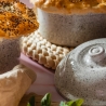 Zestaw 2 naczyń do zapiekania z ceramiki stoneware Bisetti Stonewhite Stan Magazynowy