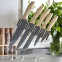 Zestaw 5 noży ze stali nierdzewnej z przezroczystym blokiem Pierre Gourmet Oferta