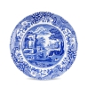 Zestaw 4 małych talerzy z terakoty w stylu angielskim 19x19x2 cm Blue Italian Promocja
