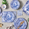Zestaw 6 sztywnych podkładek stołowych Blue Italian, styl angielski 30,5x23 cm Sprzedaż