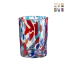 Zestaw 6 kolorowych szklanek do wody, nowoczesny design 10cm Banderoles Promocja