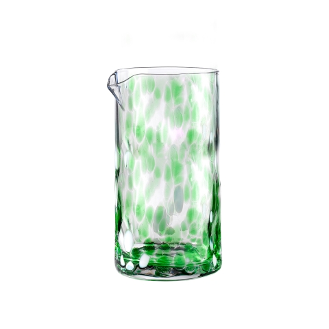Szklany dzbanek na wodę 0,5l zielony 15cm Carnaval Promocja