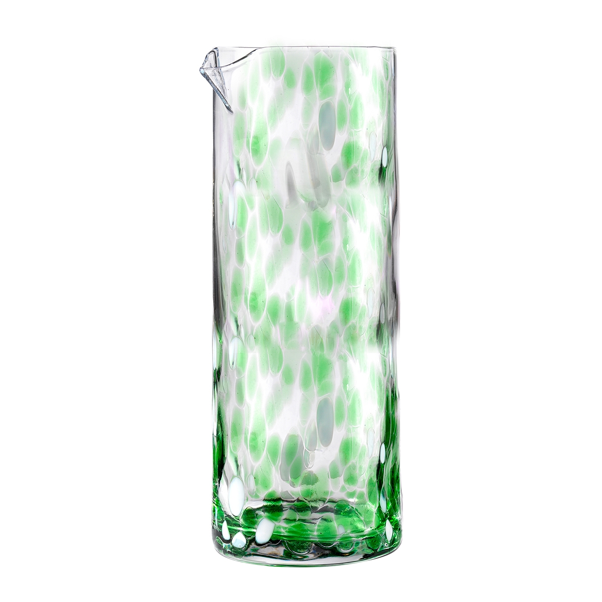 Dzbanek do wody 0,9 l na stół zielone szkło 21 cm Carnaval Promocja Dzbanek do wody 0,9 l na stół zielone szkło 21 cm Carnaval Promocja