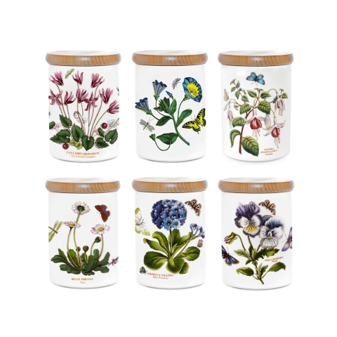 Hermetyczny słoik 14 cm z porcelany Portmeirion Botanic Garden Promocja