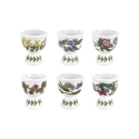 Zestaw 6 porcelanowych kieliszków do jajek Portmeirion Botanic Garden Promocja