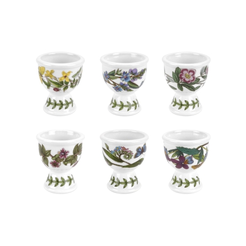 Zestaw 6 porcelanowych kieliszków do jajek Portmeirion Botanic Garden Promocja