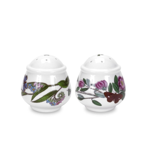 Zestaw solniczka i pieprzniczka z porcelany Portmeirion Botanic Garden Promocja