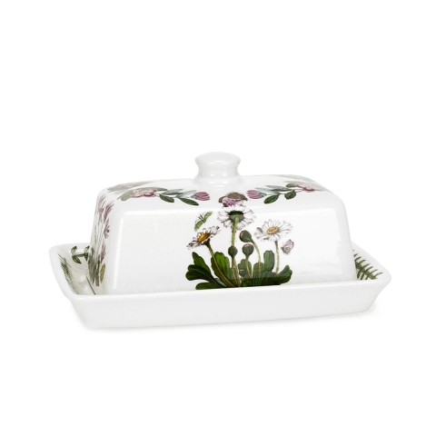 Maselniczka z pokrywką z porcelany Portmeirion Botanic Garden Promocja