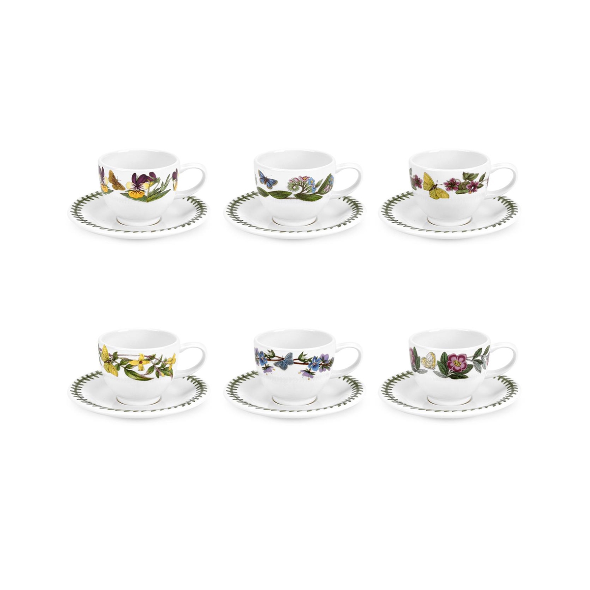 Zestaw 6 filiżanek do kawy z porcelany Portmeirion Botanic Garden Promocja Zestaw 6 filiżanek do kawy z porcelany Portmeirion Botanic Garden Promocja