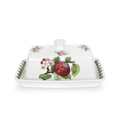 Maselniczka z pokrywką z porcelany Portmeirion Pomona Promocja