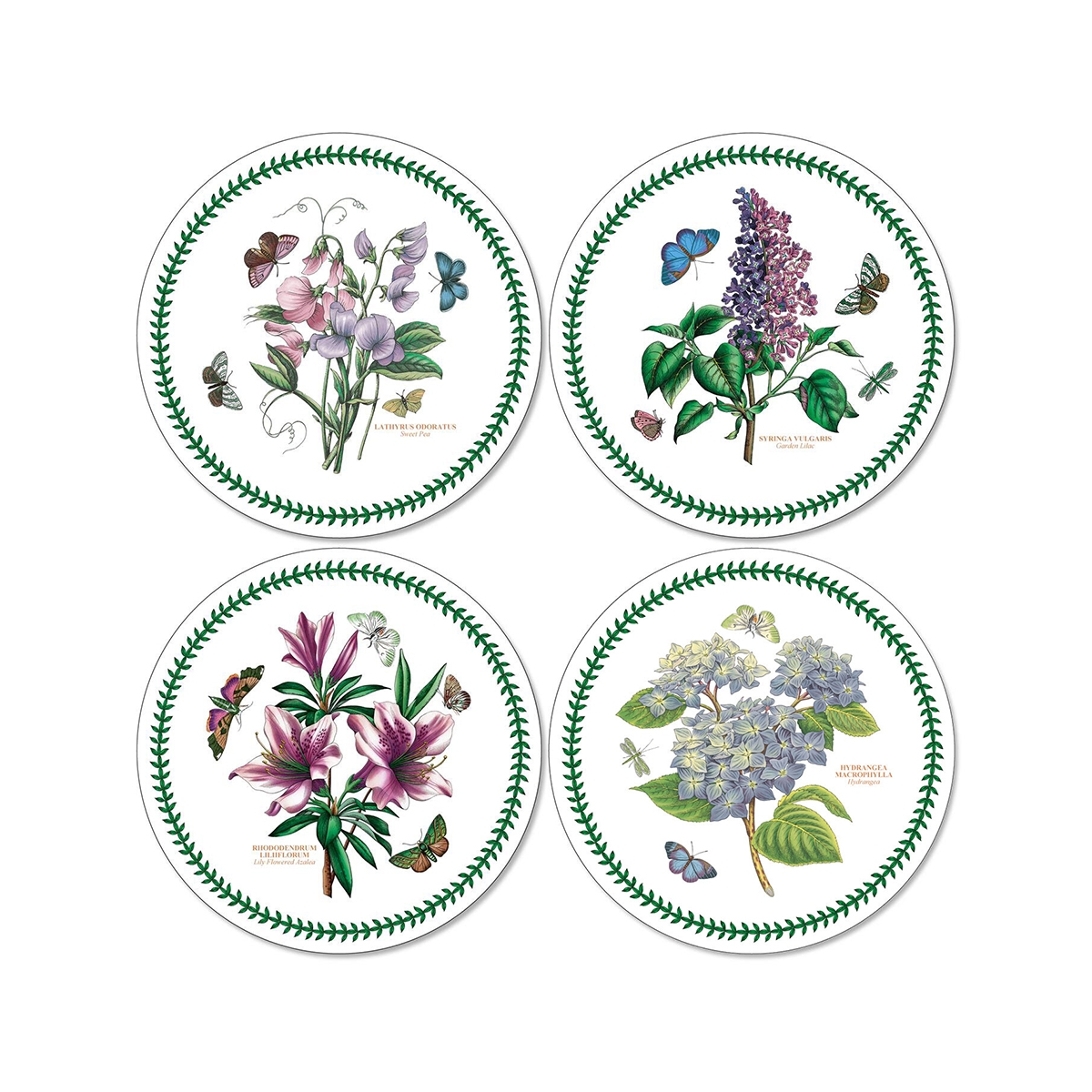 Zestaw 4 okrągłych podkładek stołowych Portmeirion Botanic Garden Promocja Zestaw 4 okrągłych podkładek stołowych Portmeirion Botanic Garden Promocja