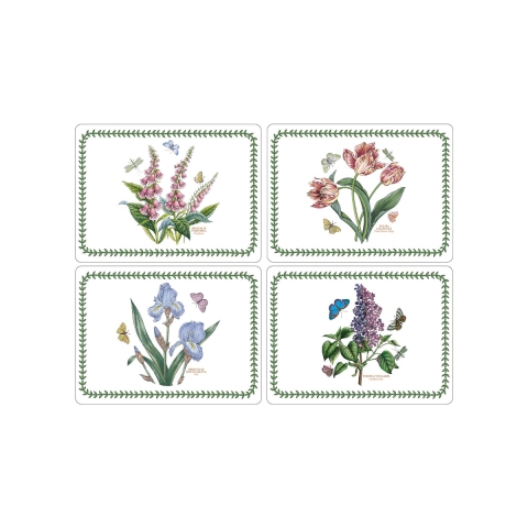 Zestaw 4 dużych antypoślizgowych podkładek Portmeirion Botanic Garden Promocja