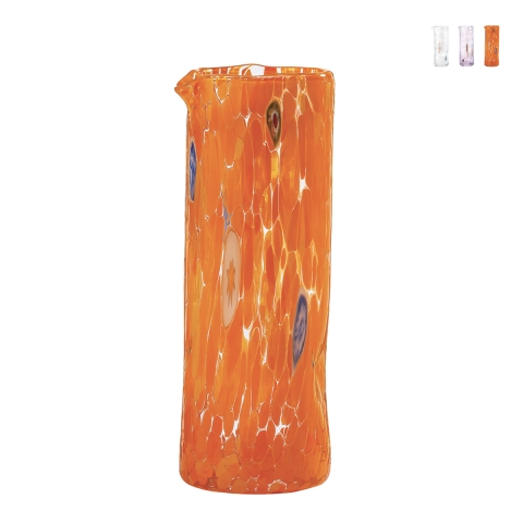 Szklana karafka 0,6L do kuchni i restauracji 15cm Murrine Promocja
