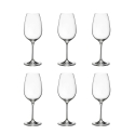 Zestaw 6 kieliszków do białego wina, design kropla, kuchnia, restauracja, 21,5 cm Promocja