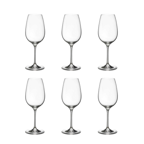 Zestaw 6 kieliszków do białego wina, design kropla, kuchnia, restauracja, 21,5 cm Promocja