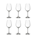 Zestaw 6 kieliszków do białego wina, design kropla, kuchnia, restauracja, 21,5 cm Promocja