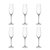 Zestaw 6 kieliszków do prosecco flûte, szkło, design kropla 25 cm Sinfonia Promocja